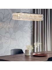 Gallery Home Silver Velma 5 Ceiling Light Pendant - Image 1 of 6