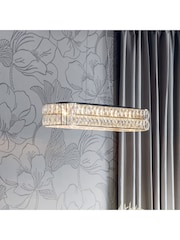 Gallery Home Silver Velma 5 Ceiling Light Pendant - Image 2 of 6