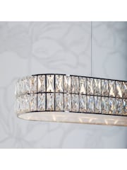 Gallery Home Silver Velma 5 Ceiling Light Pendant - Image 3 of 6