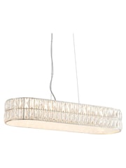 Gallery Home Silver Velma 5 Ceiling Light Pendant - Image 5 of 6