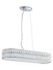 Gallery Home Silver Velma 5 Ceiling Light Pendant - Image 6 of 6