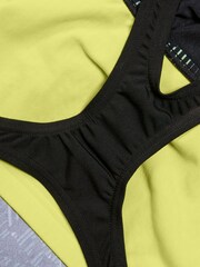 Speedo Black Womens Digital Printed Medalist 1 Piece Swimsuit - Image 8 of 10