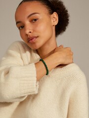 PILGRIM Green Powerstone Bracelet - Image 2 of 3