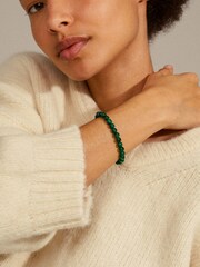 PILGRIM Green Powerstone Bracelet - Image 3 of 3