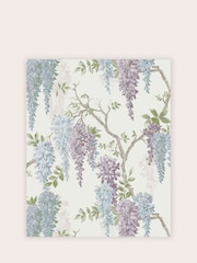 Laura Ashley Pale Purple Wisteria A4 Wallpaper Sample - Image 2 of 2
