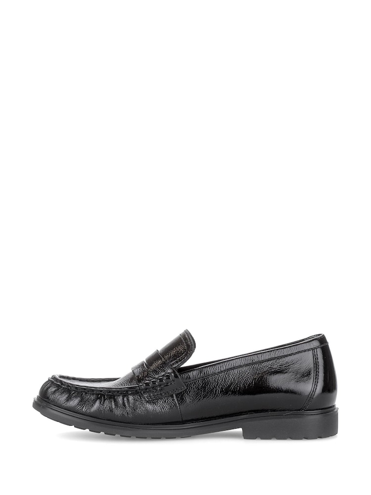 Gabor Black Halo Slip-On Loafers - Image 2 of 5 Gabor Black Halo Slip-On Loafers - Image 2 of 5