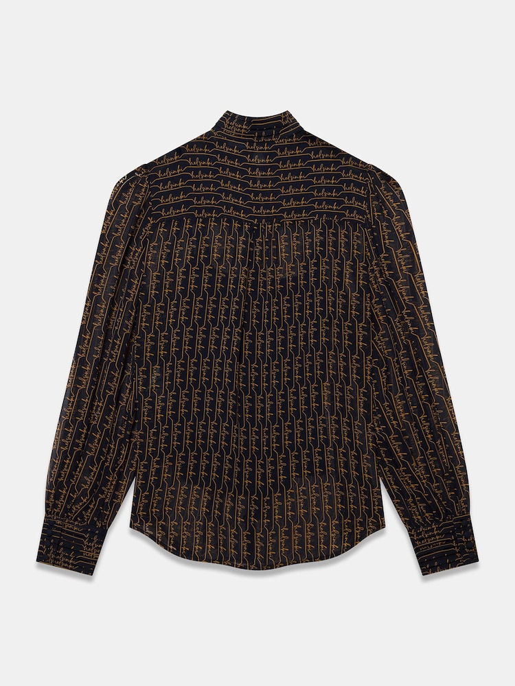 Mint Velvet Helsinki Print Blouse - 7суретінің 7 суреті