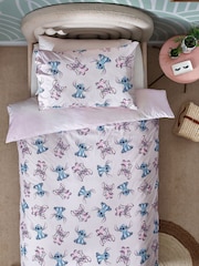 Lilo & Stitch Purple Reversible 100% Cotton Duvet Cover and Pillowcase Set - Image 4 of 8