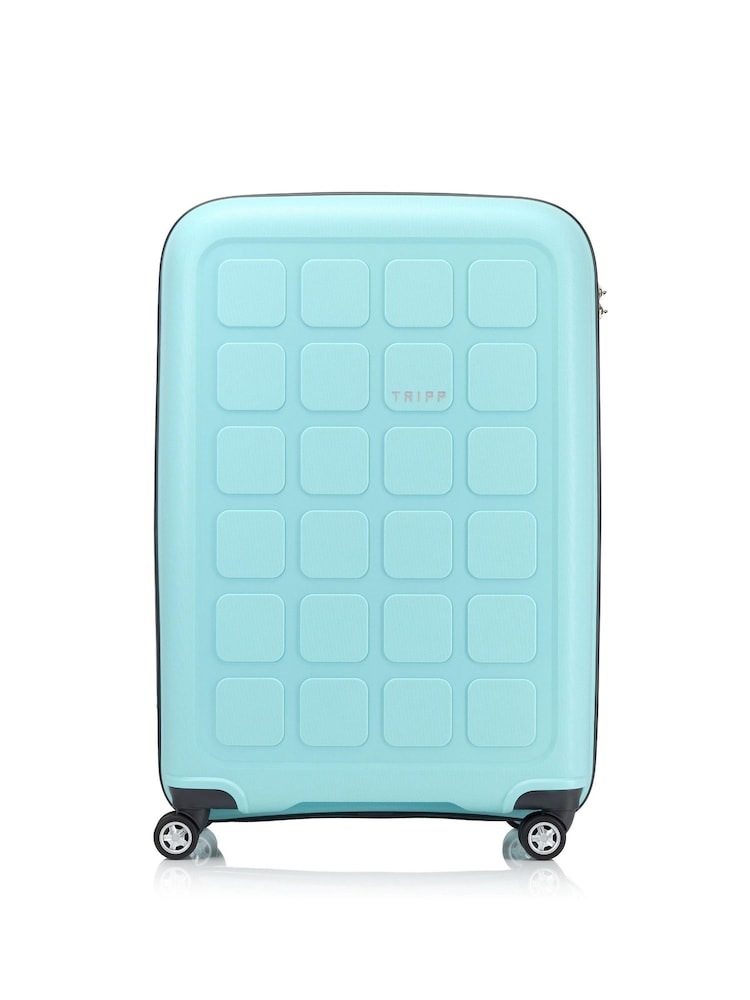 Tripp Mint Green Holiday 7 Large 4 Wheel 75cm Suitcase - Image 1 of 4 Tripp Mint Green Holiday 7 Large 4 Wheel 75cm Suitcase - Image 1 of 4