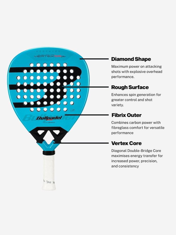 Bullpadel Vertex 05 әйелдерге арналған Padel ракеткасы - 5суретінің 5 суреті