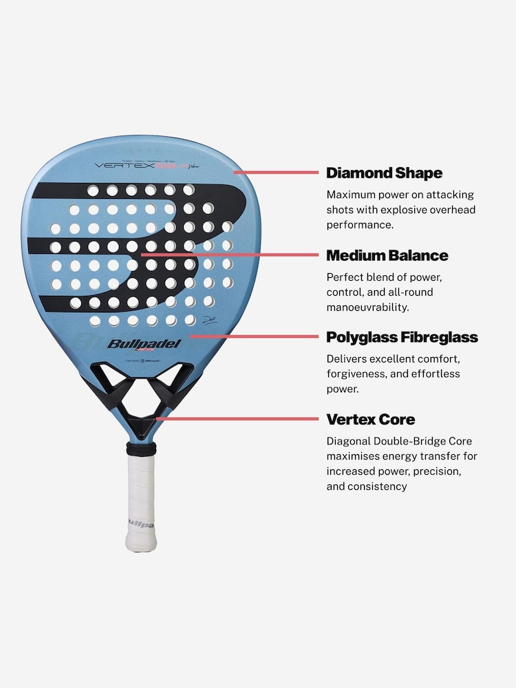 Raqueta de pádel Bullpadel Vertex Infantil 26 - Imagen 5 de 5