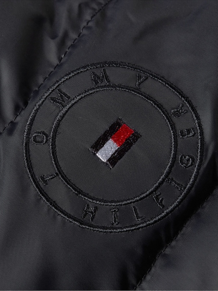 Tommy Hilfiger Black Tyra Down Coat - Image 9 of 9