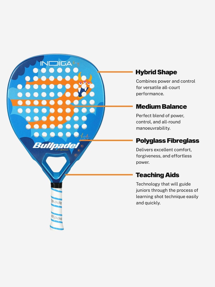 Bullpadel Indiga 26 Padel reket - Slika 5 od 5