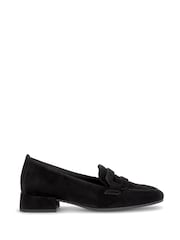 Gabor Black Great Slip-On Loafers - Image 1 of 5