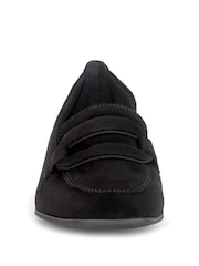 Gabor Black Great Slip-On Loafers - Image 4 of 5