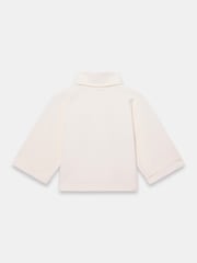 Κρεμ - Mint Velvet Cotton High Neck Top - Εικόνα 7 από 7