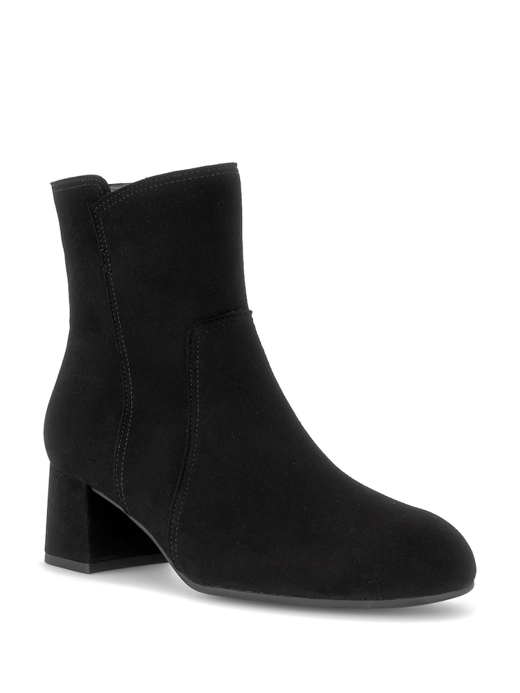 Gabor Black Tide Ankle Boots - Image 2 of 5