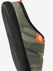 Khaki Camo Sporty Mule Slippers - Image 4 of 4