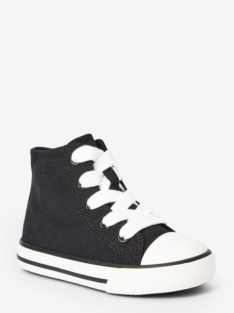 Black Zip Up Bump Toe Boots - Image 2 of 4