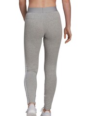 adidas Grey/White Sportswear 3 Stripes Leggings - Image 3 of 6