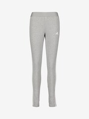 adidas Grey/White Sportswear 3 Stripes Leggings - Image 4 of 6