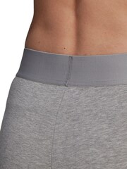 adidas Grey/White Sportswear 3 Stripes Leggings - Image 6 of 6