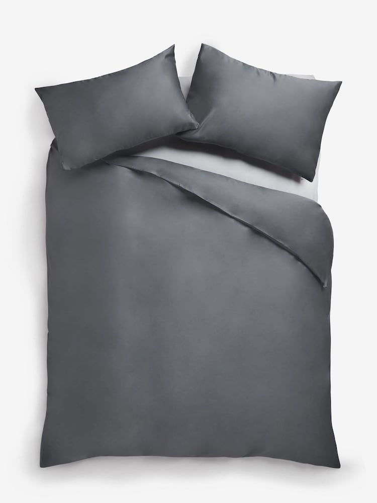 400 Thread Count 100% egiptovski bombaž Sateen Luxury prešito pregrinjalo and Pillowcase Set - Slika 4 iz 4