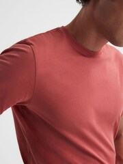 Reiss Coral Bless Crew Neck T-Shirt - Image 1 of 5