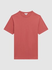 Reiss Coral Bless Crew Neck T-Shirt - Image 2 of 5
