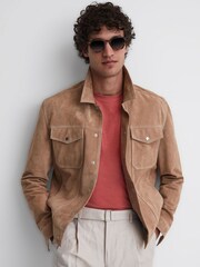 Reiss Coral Bless Crew Neck T-Shirt - Image 3 of 5