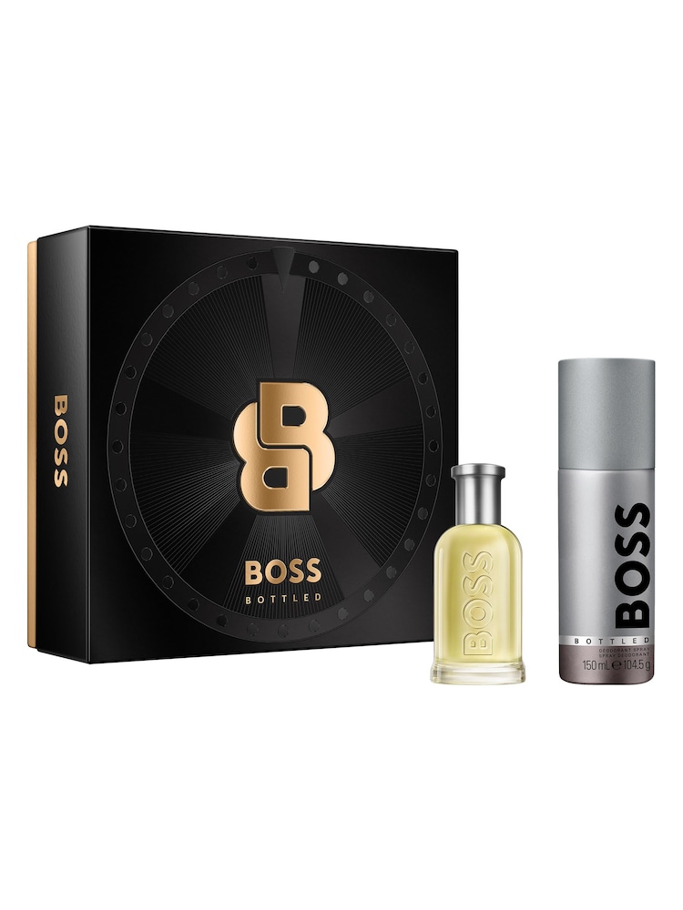 BOSS Bottled Eau de Toilette 50ml Duo Gift Set (Worth £87) - Image 1 of 4