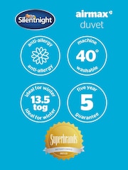Silentnight Airmax Anti Allergy 13.5 Tog Duvet - Image 8 of 9