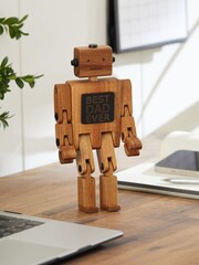 Brown Fathers Day Bronx Robot Phone Holder - Image 2 of 5
