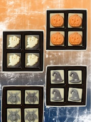 Choc on Choc Chocolate Ghost, Pumpkin, Spider and Witches Hat Gift - Image 1 of 5