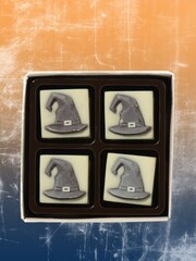 Choc on Choc Chocolate Ghost, Pumpkin, Spider and Witches Hat Gift - Image 5 of 5