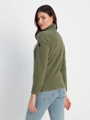 Tog 24 Green Revive Fleece Zip Neck Jumper - Image 2 of 8