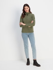 Tog 24 Green Revive Fleece Zip Neck Jumper - Image 4 of 8