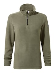 Tog 24 Green Revive Fleece Zip Neck Jumper - Image 8 of 8