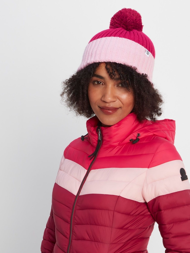 Tog 24 Pink Stallard Winter Knitted Hat - Image 2 of 3 Tog 24 Pink Stallard Winter Knitted Hat - Image 2 of 3