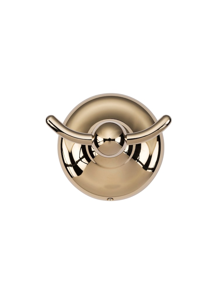 CROYDEX Grosvenor Gold Double Robe Hook - Image 2 of 4
