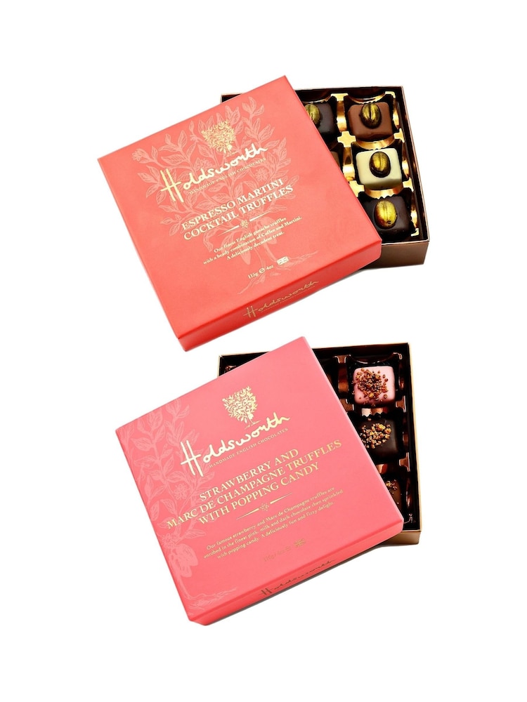 Holdsworth 2 Pack Elegant Collection Chocolate Gift Box - Image 1 of 5