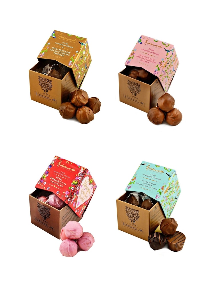 Holdsworth 4 Pack Truly Scrumptious Chocolate Petite Cubes - Image 1 of 5