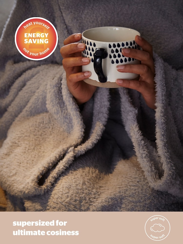 Silentnight Silver Snugsie Wearable Blanket - Image 2 of 7