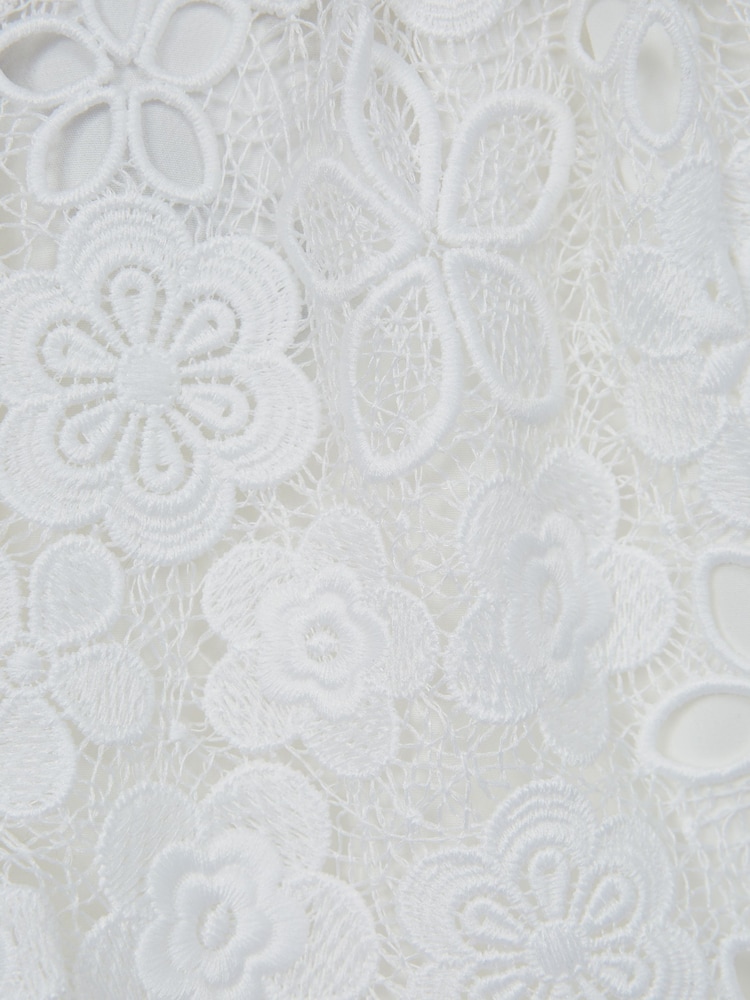 Reiss Ivory Skylar 9-12 yrs Lace Shorts - Image 6 of 6