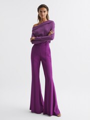 Pantalones de campana fluidos Gabi de Reiss - Imagen 6 de 7