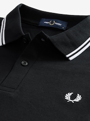 Fred Perry Long Sleeve Twin Tipped Polo Shirt - Image 5 of 7