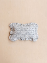 TBCo Blue Motif Cotton Cushion Cover - Image 1 of 2