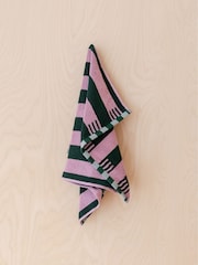 TBCo Rose Stripe Cotton Towel - Image 1 of 4
