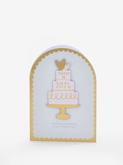 White Married in 2024 Wedding Card - Image 3 of 3