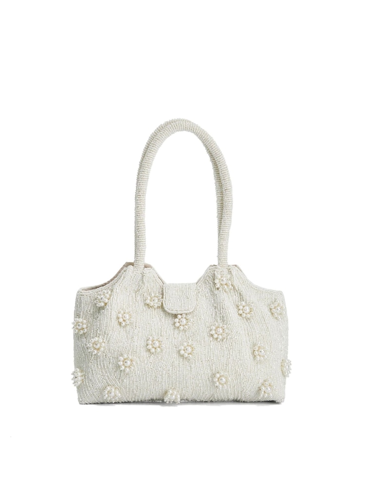Dune London White Dunmore Grab Bag - Image 1 of 5 Dune London White Dunmore Grab Bag - Image 1 of 5